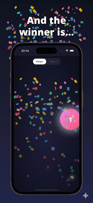 Finger Picker - Team Chooser Screenshot 2