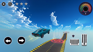 Mega Ramps - Crazy Car Driving Screenshot 1