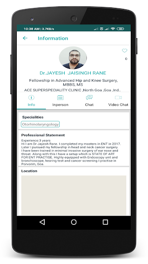 Ace Superspeciality Clinic Screenshot 1