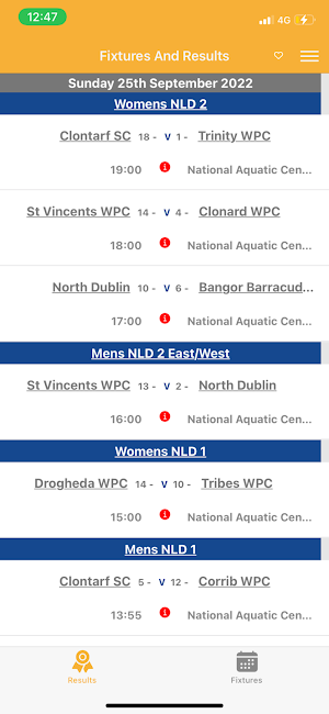 Swim Ireland Water Polo Screenshot 0