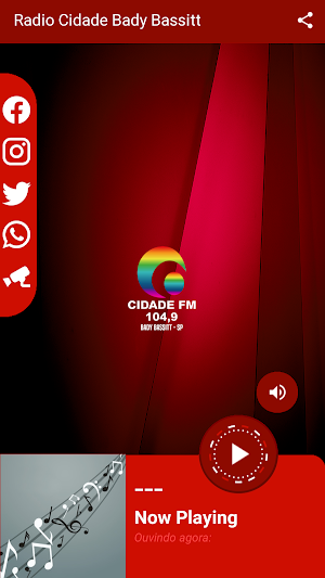 Rádio Cidade FM Bady Bassitt Screenshot 2