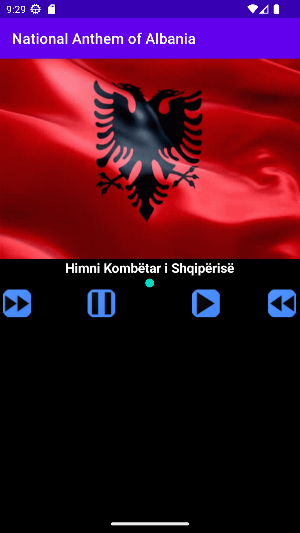 National Anthem of Albania Screenshot 2