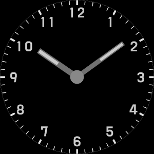 Space Time Analog Watchface Screenshot 3