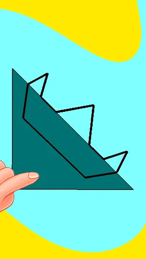 Origami game - fun folding Screenshot 1