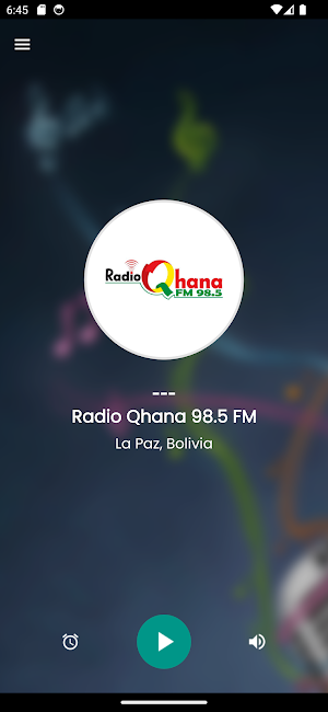Radio Qhana 98.5 FM La Paz Screenshot 2