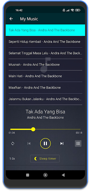 Lagu Andra And The Backbone Screenshot 2