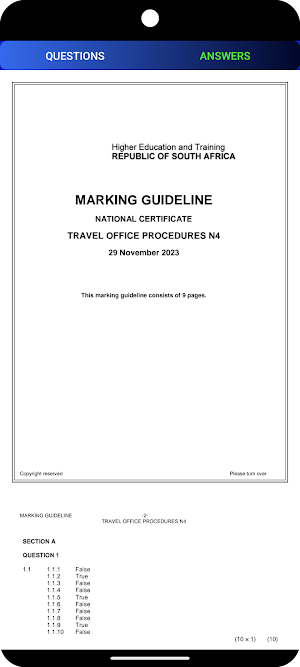 TVET Travel Office Procedures Screenshot 1