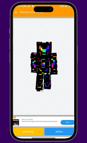 Hacker Skin for Minecraft PE Screenshot 2