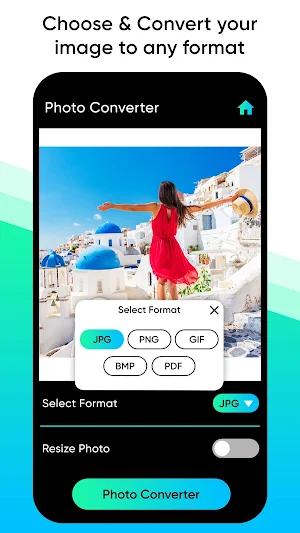 Image Converter - Jpg to Png Screenshot 3