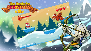 Battle for Christmas Santa Run Screenshot 0