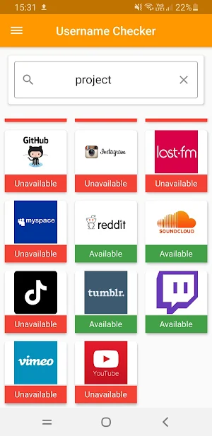Username Checker Screenshot 3