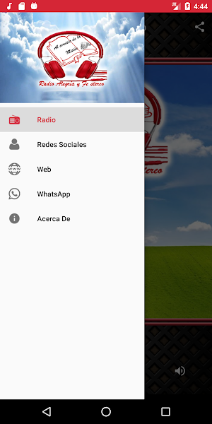 Radio Alegria y Fe Stereo Screenshot 2