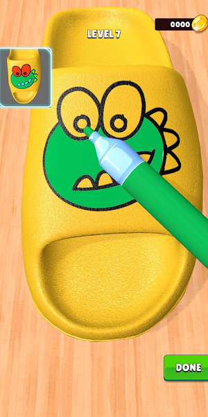 Sneaker Painting ASMR Screenshot 0