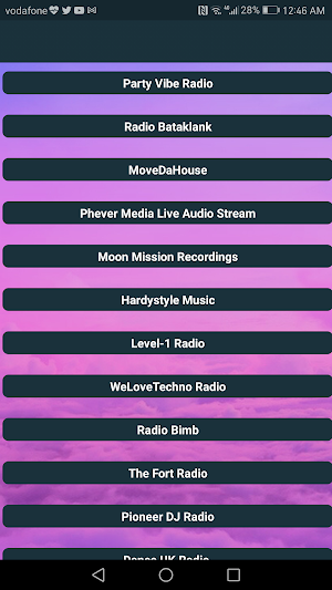Techno Online Radio Screenshot 1