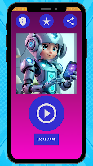 AI Robot Fake Video Call Prank Screenshot 0