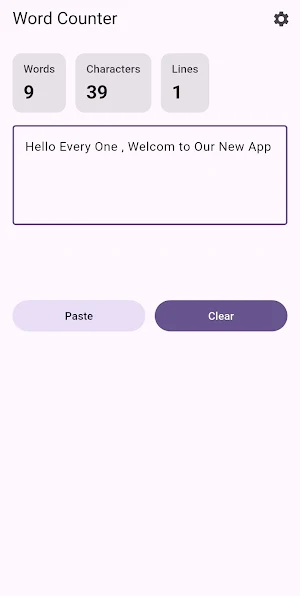 Word Counter : WaldoStudio Screenshot 1