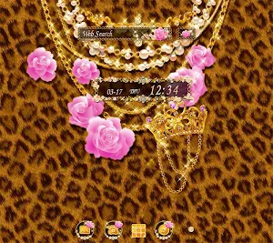 Fancy Leopard Theme +HOME Screenshot 0
