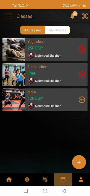 Gym Manager Screenshot 2