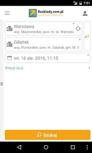 Rozkłady Jazdy, Bilety Online Screenshot 0
