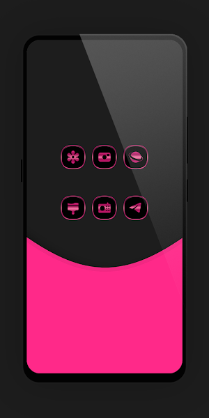 Dazzling Pink Icon Pack Screenshot 3