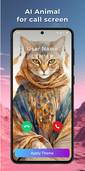 Color Call Theme, Call Screen Screenshot 2