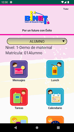 Escuela BINET Screenshot 2