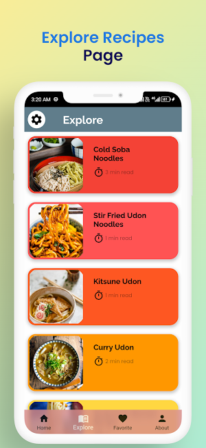 Japanese Recipes Cookbook Screenshot 2
