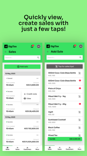 DigiTax POS Screenshot 1