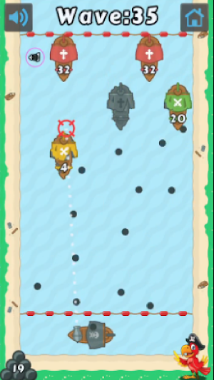 Pirate Tower Defender Game Screenshot 1