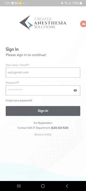 GAS Screenshot 1