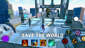 Captain Super hero iron game Screenshot 3