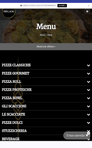 Perlage Pizza Gourmet Screenshot 2
