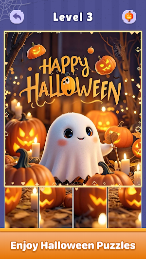 Halloween Jigcard-Puzzle Game Screenshot 0