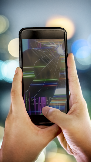 Broken Screen Prank Wallpaper Screenshot 1
