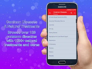Common Diseases & Natural Treatment Screenshot 2