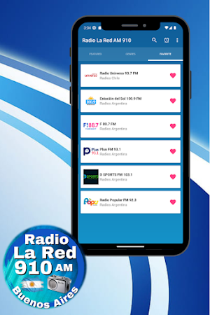Radio La Red AM 910 Screenshot 2