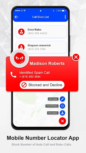 Mobile Number Tracker Location Screenshot 1