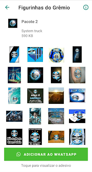 Figurinhas do Grêmio Screenshot 1