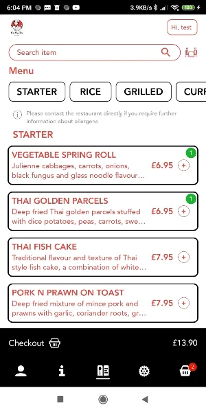 Thai kitchen Screenshot 1
