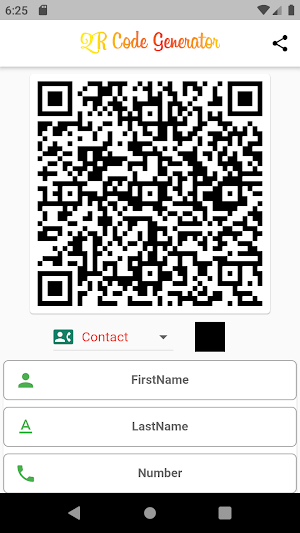 QR Code Generator Screenshot 1