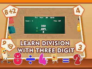 Learn Math Division Games - Mathematics Dividing Screenshot 2