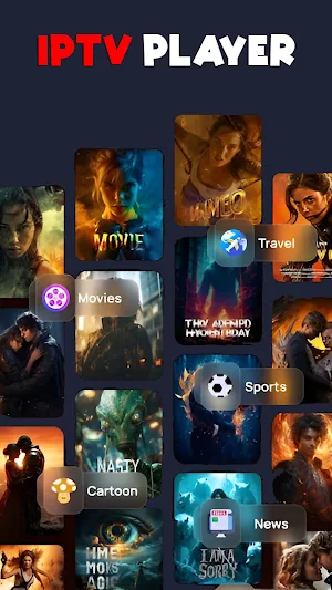 IPTV Smarters Player 2025 Screenshot 1