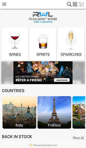 Railway Wine And Liquors Screenshot 1
