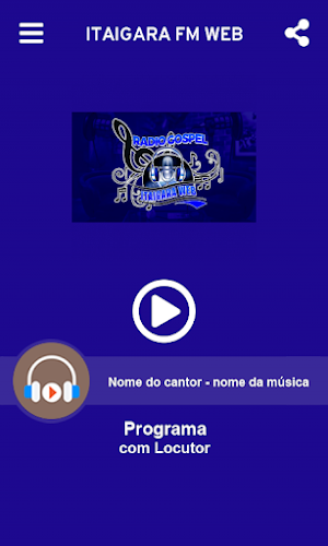 Itaigara FM Web Screenshot 1