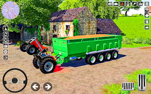 Big Tractor Farming Games 2024 Screenshot 3