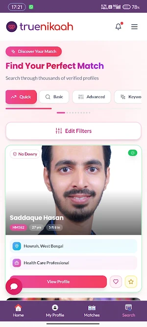 TrueNikaah Screenshot 3