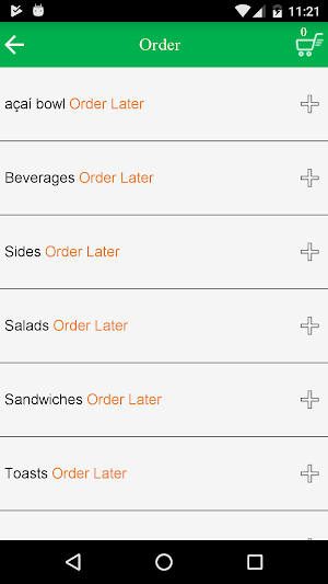 Healthy Bistro Screenshot 2