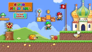 Super Malin Jump:run game Screenshot 0