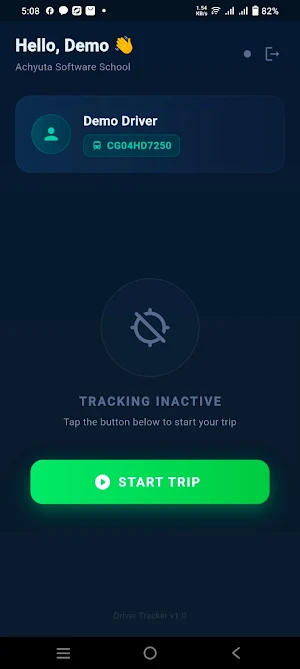 Holy Genius School Driver App Screenshot 2