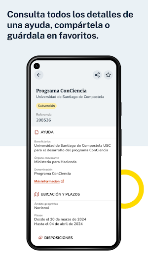 Líneas de ayuda Screenshot 3
